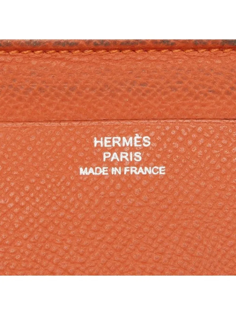 Hermes Agenda Vision Notebook Cover Orange Veau Epsom